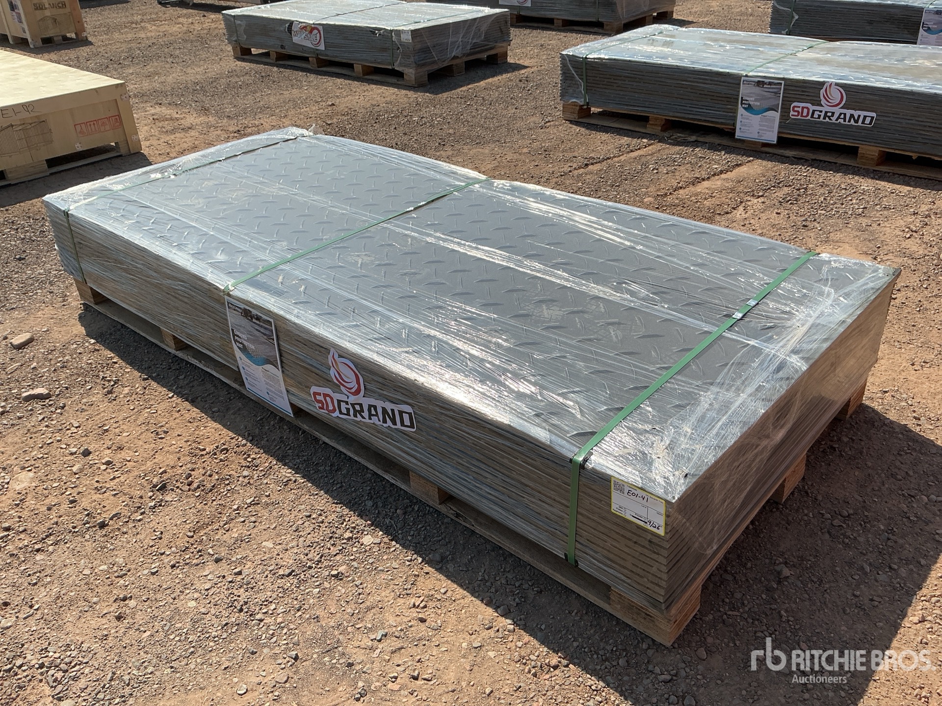 Quantity of (15) 2026 FPM 41 in x 94 in Ground Protection Mats Mats (Unused)