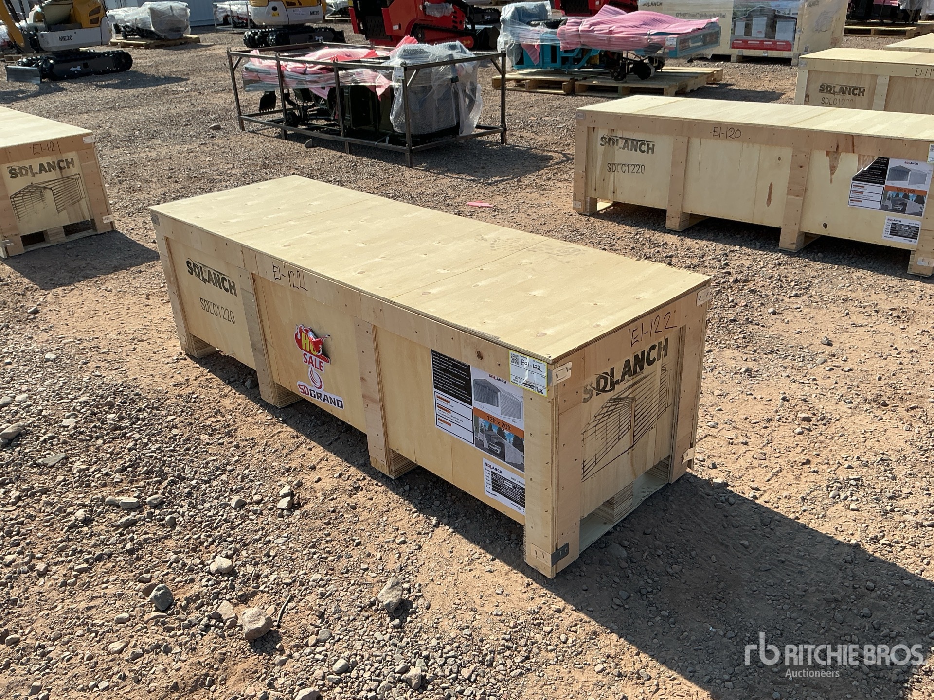 2026 SDLC1220 12 ft x 20 ft Carport (Unused)