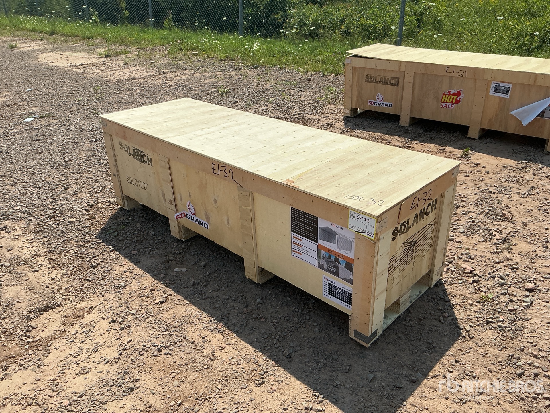 2026 SDLC1220 12 ft x 20 ft Carport (Unused)