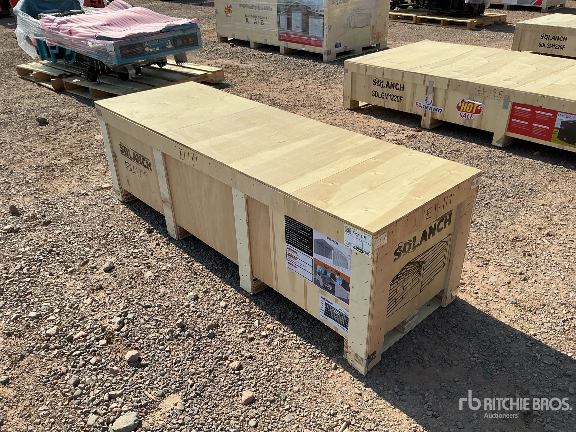 2026 SDLC1220 12 ft x 20 ft Carport (Unused)