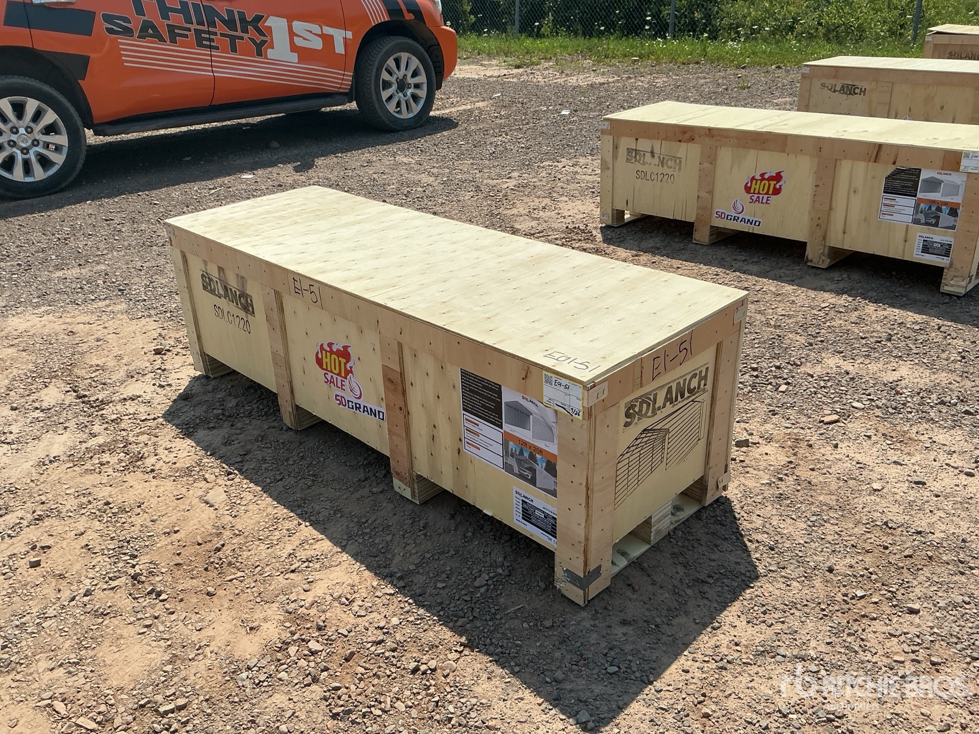 2026 SDLC1220 12 ft x 20 ft Carport (Unused)