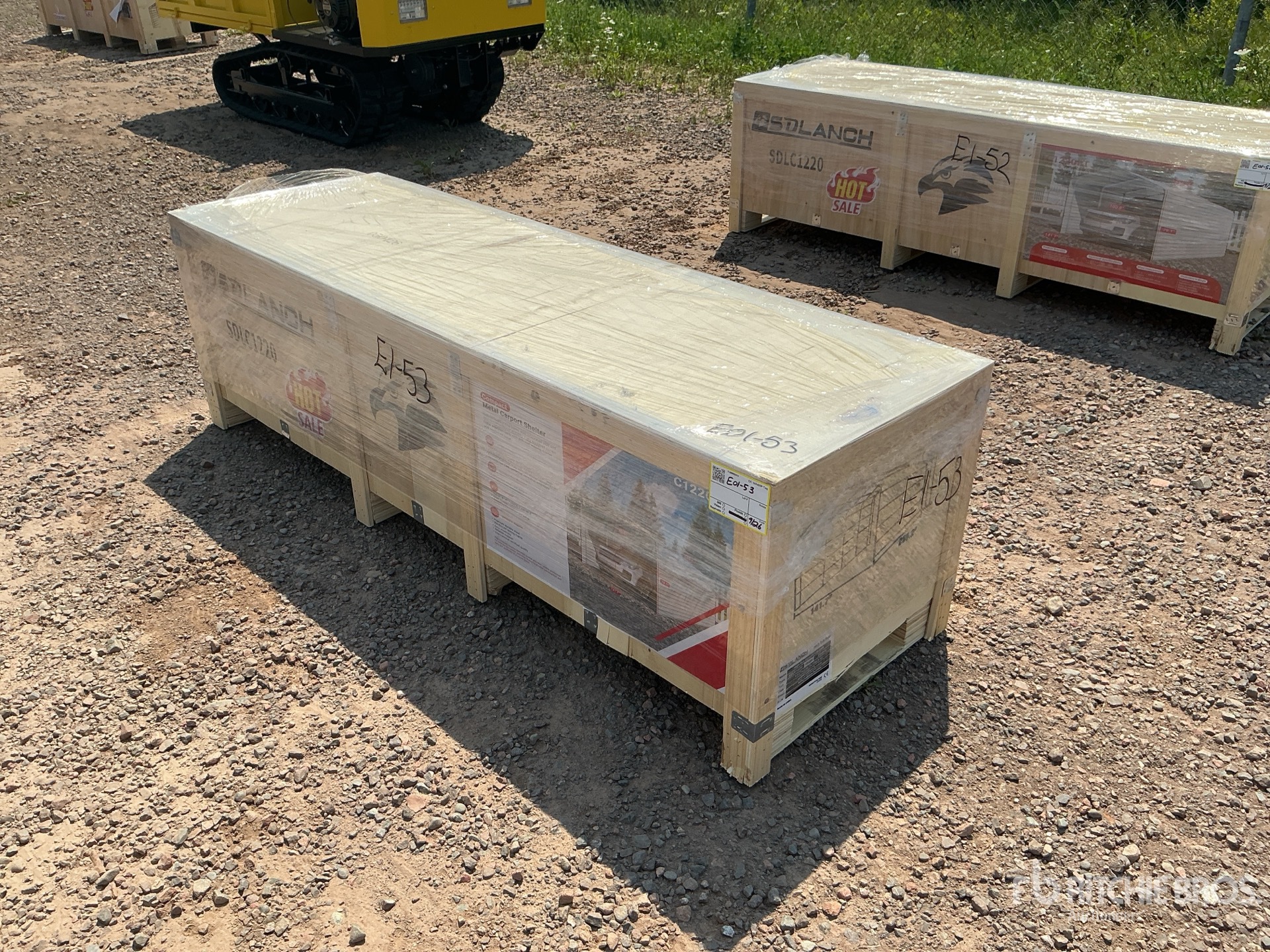 2026 SDLC1220 12 ft x 20 ft Carport (Unused)
