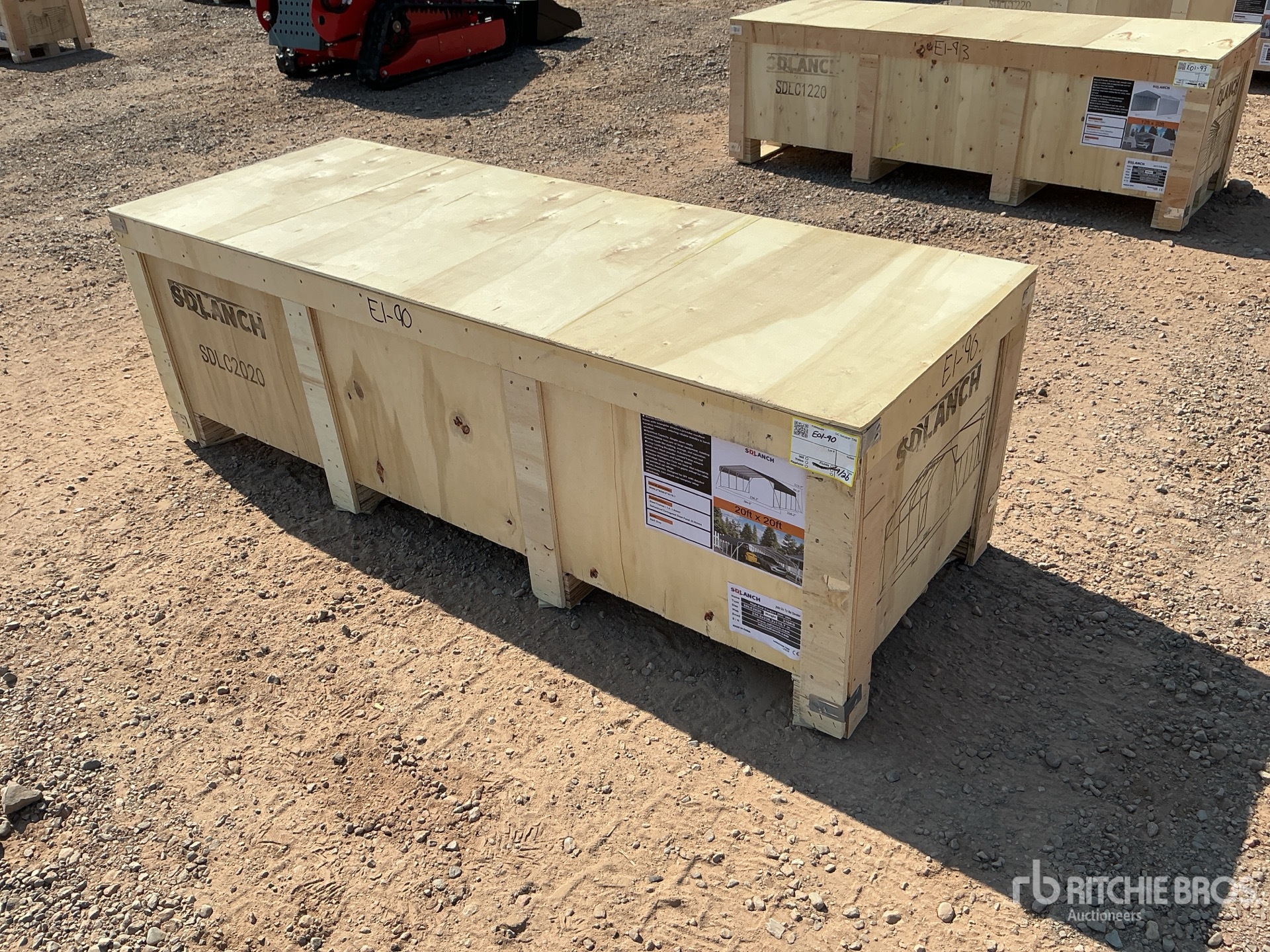 2026 SDLC1220 20 ft x 20 ft Carport (Unused)