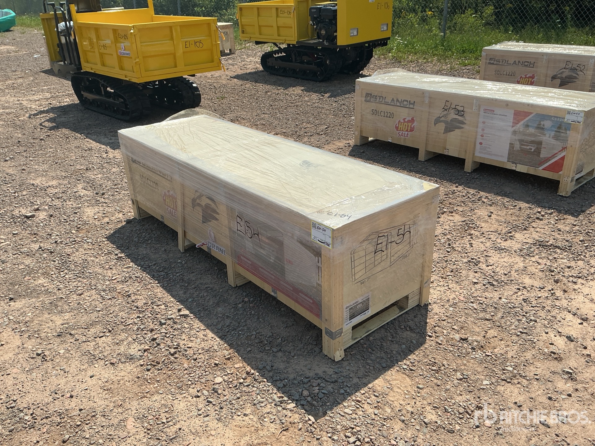 2026 SDLC1220 12 ft x 20 ft Carport (Unused)