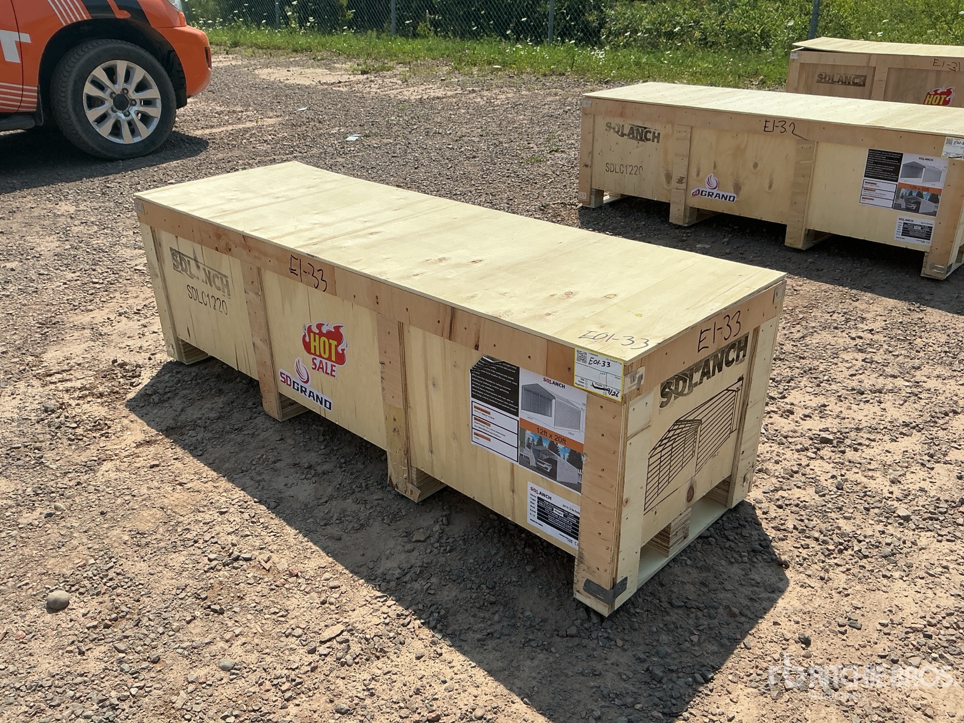 2026 SDLC1220 12 ft x 20 ft Carport (Unused)