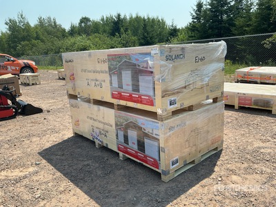 2026 SDL4230TGMS 42 ft x 30 ft Triple Garage Metal Shed (Unused)