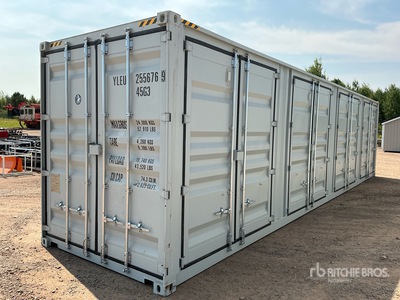 2026 40 ft High Cube Multi-Door Storage Container