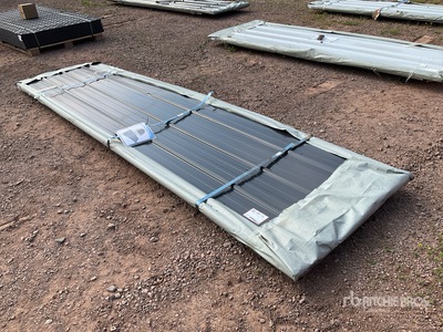 Quantity of (50) 2026 SKLP SKH50 3 ft x 12 ft Sheets Galvalume Steel Siding Roofing (Unused)