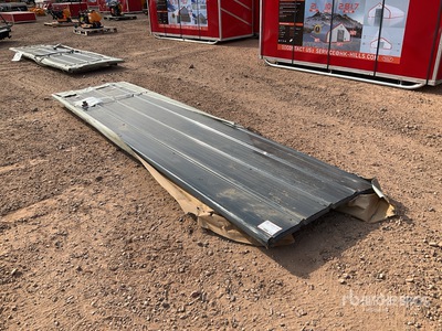 Quantity of (50) 2026 SKLP SKH50 3 ft x12 ft Sheets Galvalume Steel Siding Roofing (Unused)