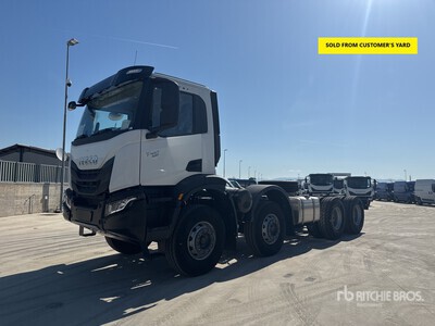 2023 Iveco T WAY AD 410T43H 8x4 Euro 3 Cab and Chassis (Unused)