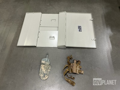 (38) Assorted Holsters, (500) Buckles, (500) Load Straps & Assorted Items