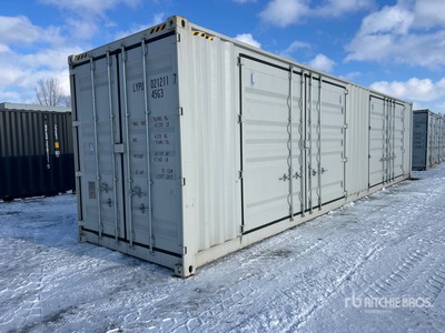 2025 40 ft High Cube Multi-Door Conteneur de stockage