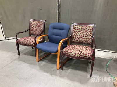 (3) Assorted Office Chairs