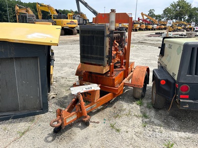 2006 Godwin CD150M Trailer-Mounted Water Pump (Inoperable)
