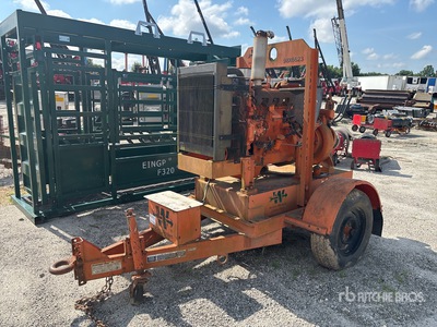 2006 Godwin CD150M Trailer-Mounted Pompe à eau (Inoperable)