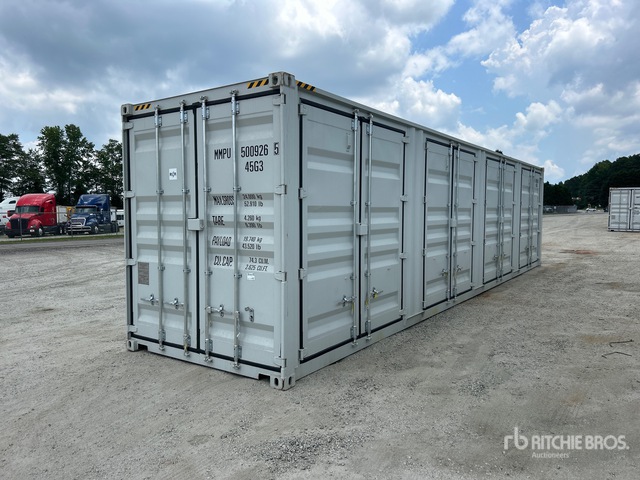 2026 40 ft High Cube Multi-Door Storage Container