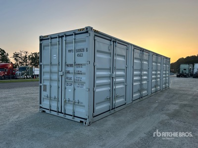 2026 40 ft High Cube Multi-Door Storage Container