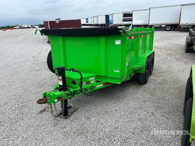 2026 Maxey 12 ft T/A Dump Utility Trailer