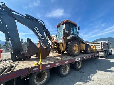 2007 John Deere 410 Graaflaadmachine
