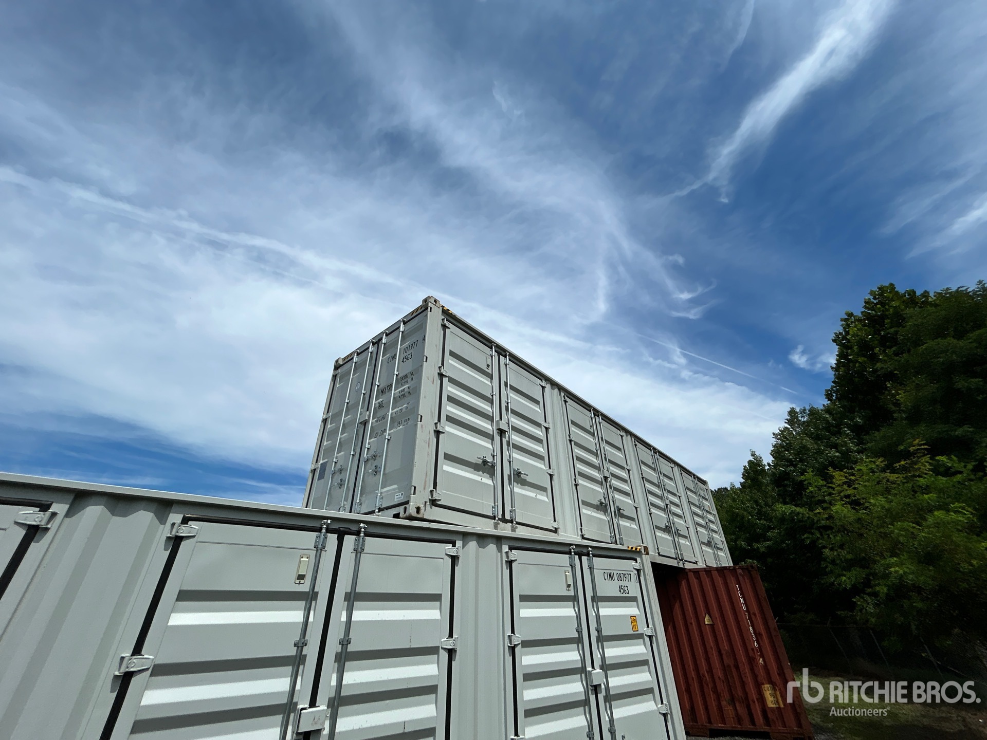 2026 40 ft High Cube Multi-Door Storage Container