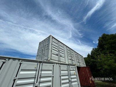 2026 40 ft High Cube Multi-Door Storage Container