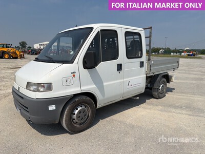 1999 Fiat ducato Crew Cab شاحنة مسطحة