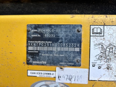 2017 Komatsu PC490LC-11 Excavadora de Cadenas