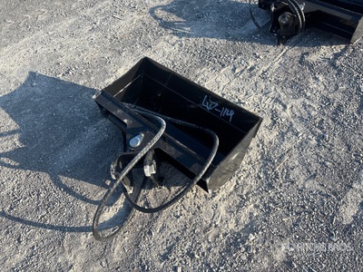 2026 GIYI GY-3TB Tilting エクスカベーター用バケット - Fits Cat 3 - 5 ton (Unused)