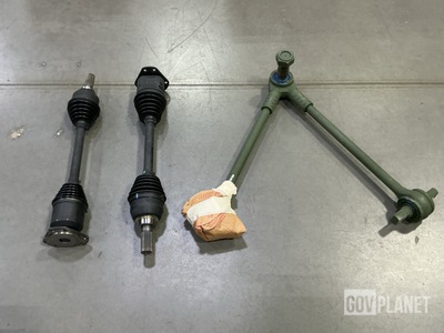 (1) Axle Aligning Rod, (1) Axle Shaft & Assorted Items