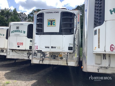 2016 Utility 53 ft x 102 in T/A Curtain Side Refrigerated Trailer