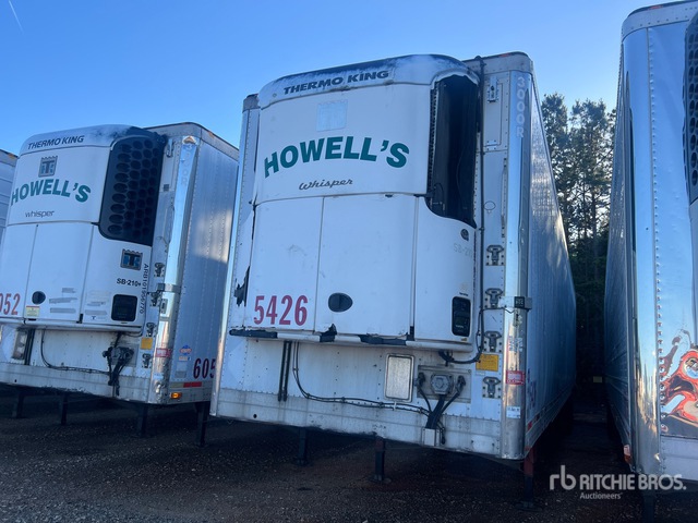 2008 Utility VS2RA 53 ft x 102 in Sliding T/A Refrigerated Trailer