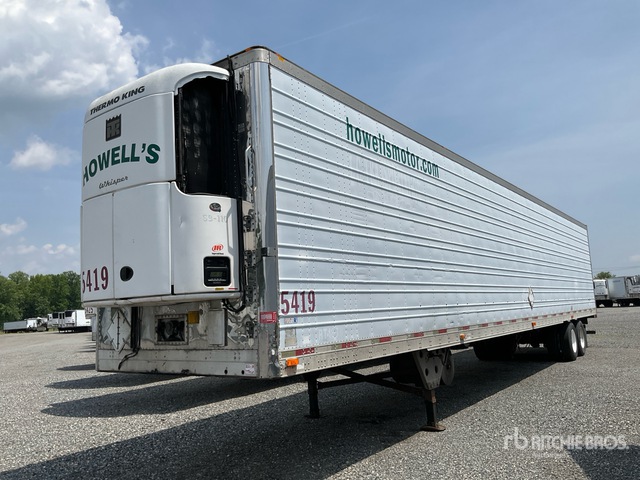 2007 Utility VS2RA 53 ft x 102 in Sliding T/A Refrigerated Trailer