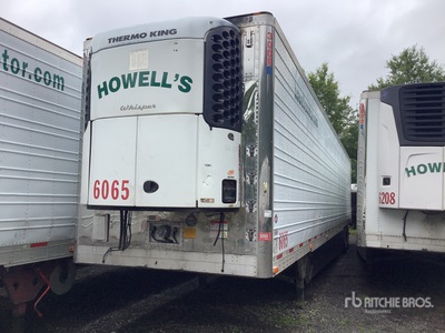 2015 Utility 53 ft x 102 in T/A Curtain Side Refrigerated Trailer