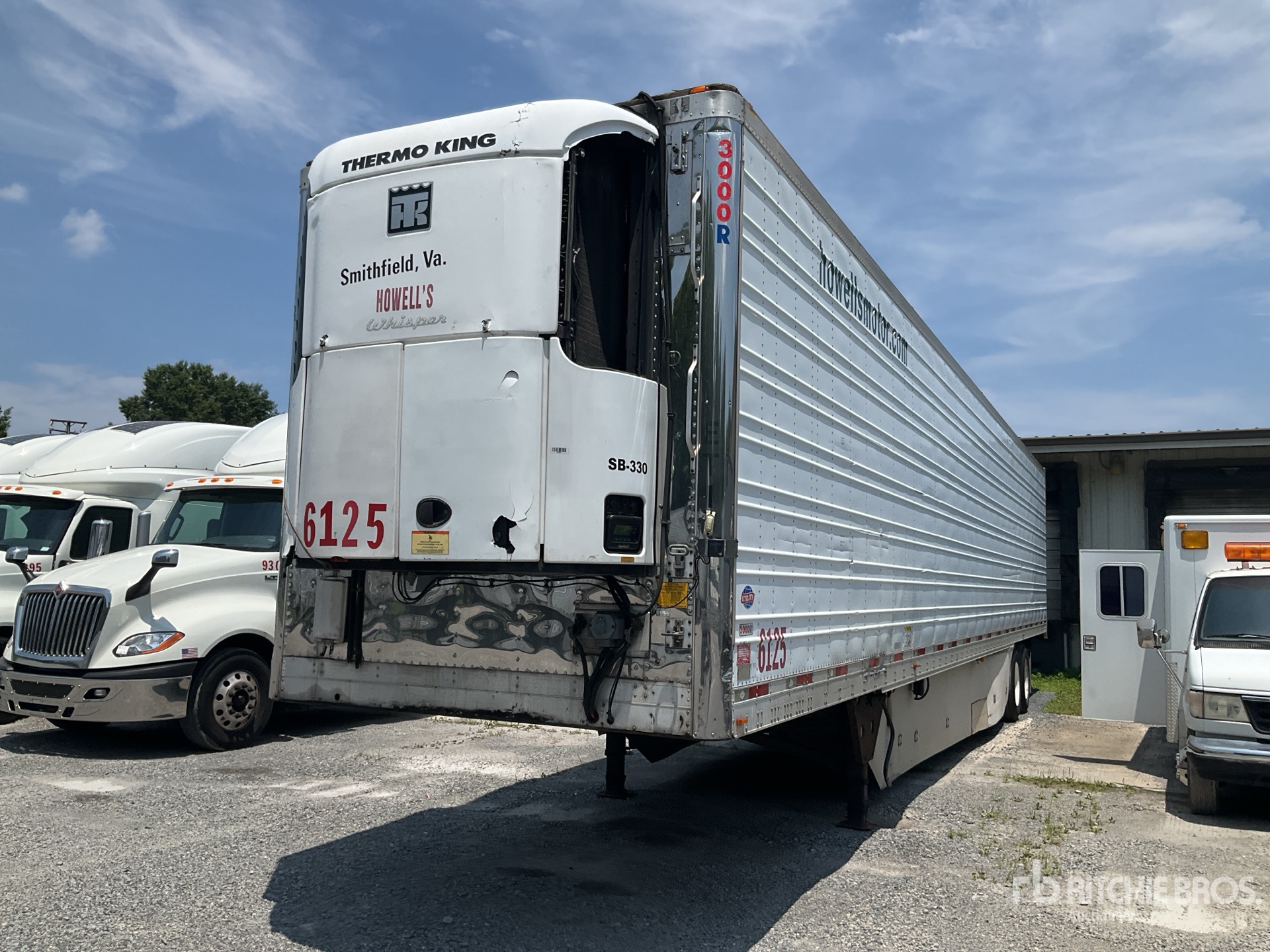 2012 Utility 53 ft x 102 in T/A Refrigerated Trailer