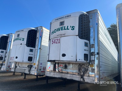 2010 Utility 53 ft x 102 in Sliding T/A Refrigerated Trailer