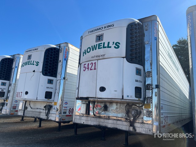 2010 Utility VS2RA 53 ft x 102 in Sliding T/A Refrigerated Trailer