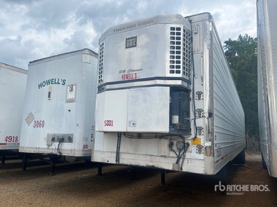2007 Utility 53 ft x 102 in Sliding T/A Refrigerated Trailer