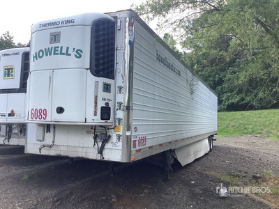 2011 Utility 53 ft x 102 in T/A Curtain Side Refrigerated Trailer