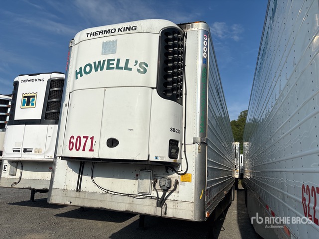 2015 Utility VS2RA 53 ft x 102 in T/A Refrigerated Trailer