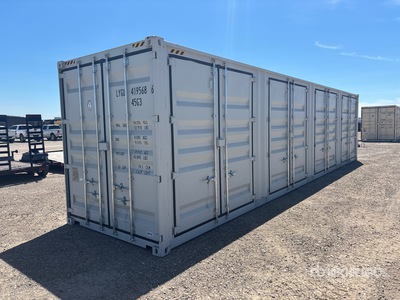 2026 40 ft High Cube Multi-Door Storage Container