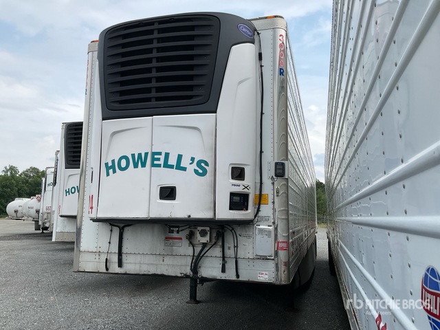 2017 Utility VS2RA 53 ft x 102 in Sliding T/A Refrigerated Trailer