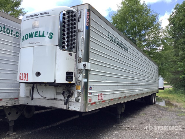 2013 Utility VS2RA 53 ft x 102 in T/A Refrigerated Trailer