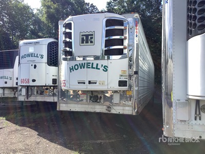 2018 Utility 53 ft x 102 in T/A Curtain Side Refrigerated Trailer