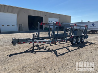 2022 FalCan Tri/A (3) Reel Trailer