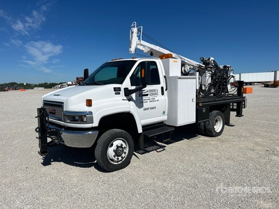 Simco 2800HS on 2005 GMC C4500 4x4 GeoTechnical Drill Truck