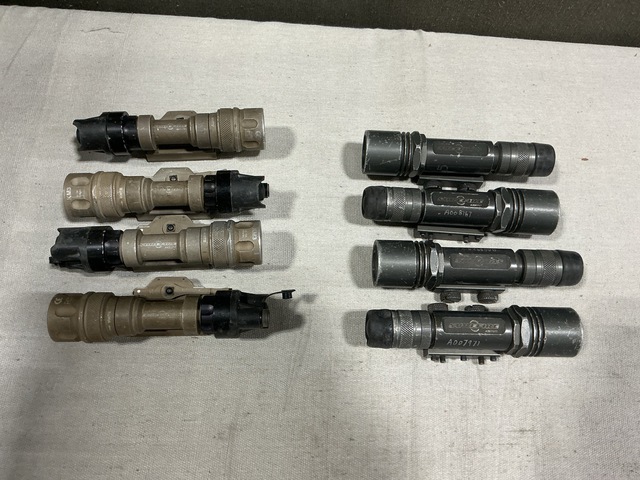 (168) SureFire Weapon-Mounted Lights