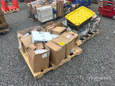 Quantity of (2) Pallets of Plumbing Supplies (Unused)