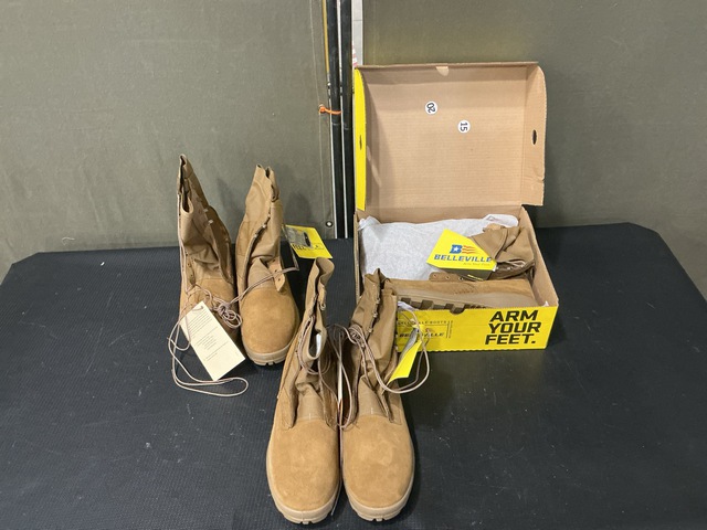 (30) Pairs of Belleville Men's Boots