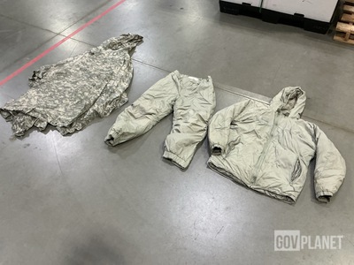 (35) Ponchos, (19) Pairs of Cold Weather Trousers & (7) Cold Weather Parkas