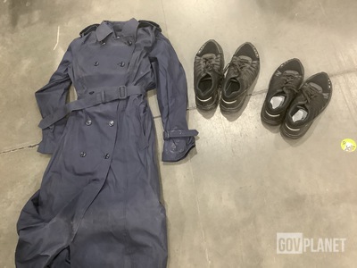 (3) Pairs of Men’s Running Shoes, (6) All-Weather Coats & Assorted Items